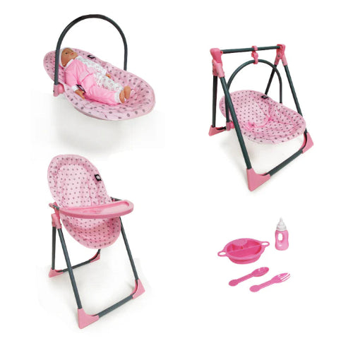 ערכת טיפול 3 ב-1 לבובת תינוק