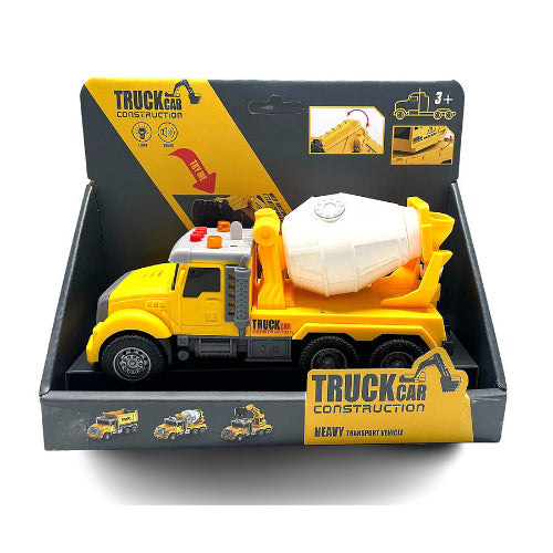 מערבל בטון צהוב עם קולות ותאורה