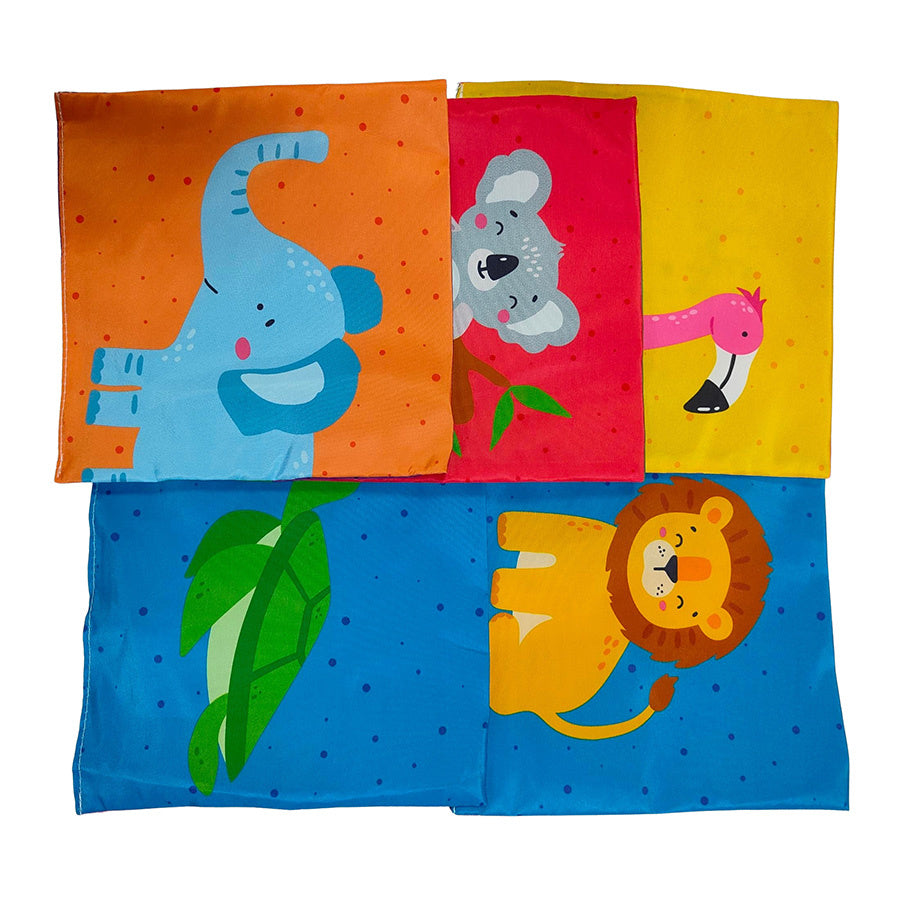 חושים משחק סנסורי סיפורי בדים