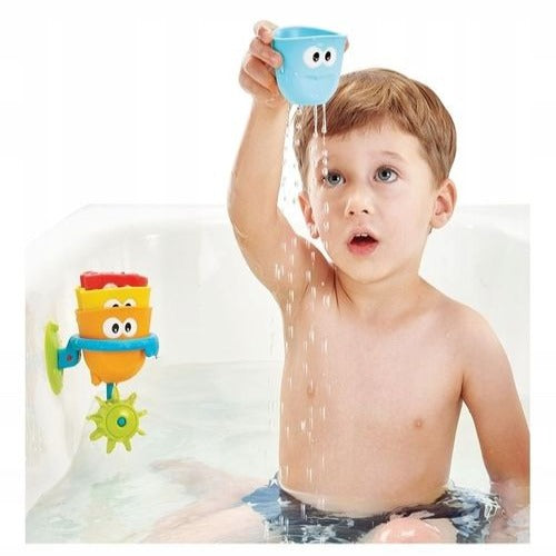 צעצוע אמבט כוסות פעילות וגלגלת יוקידו