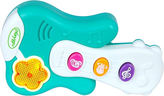 גיטרה עם תאורת סטרימר קטן