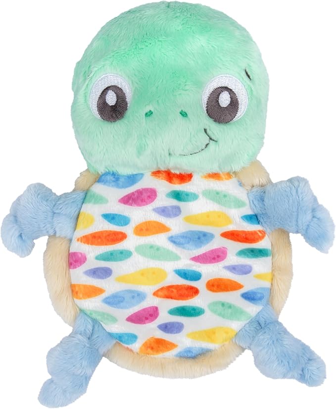 מארז צעצועים אקולוגיים לתינוק - בובת צב, מגדל כוסות וטבעות משחק