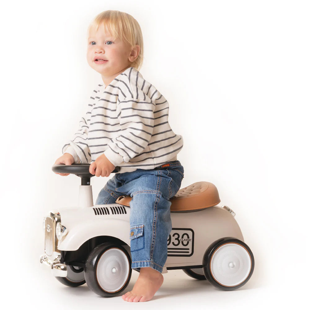 בימבה רטרו בצבע לבן שמנת