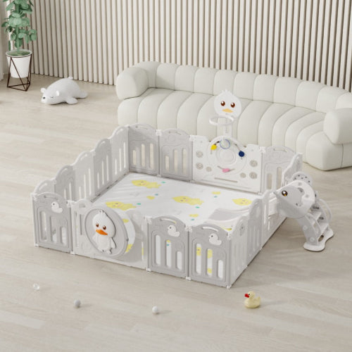 חלק חיבור מגלשה לגדר פעילות מדגם ברווז