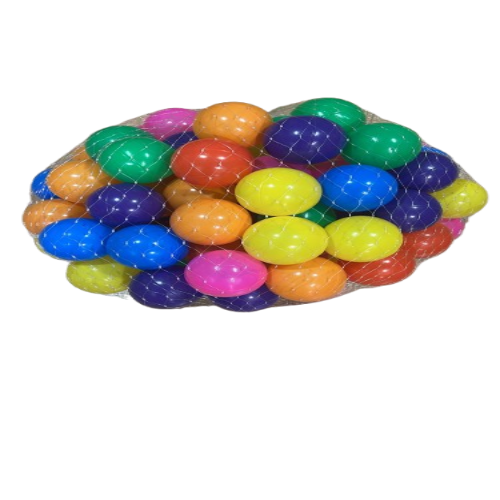 100 כדורים ברשת - צבעוני