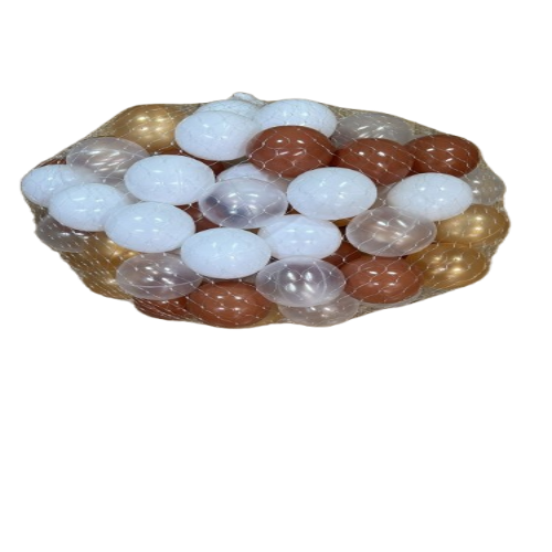 100 כדורים ברשת - חום