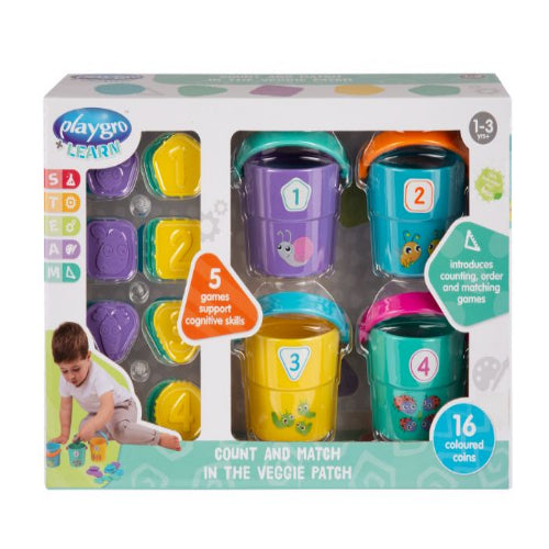 ירקות התאם צורות ומספרים