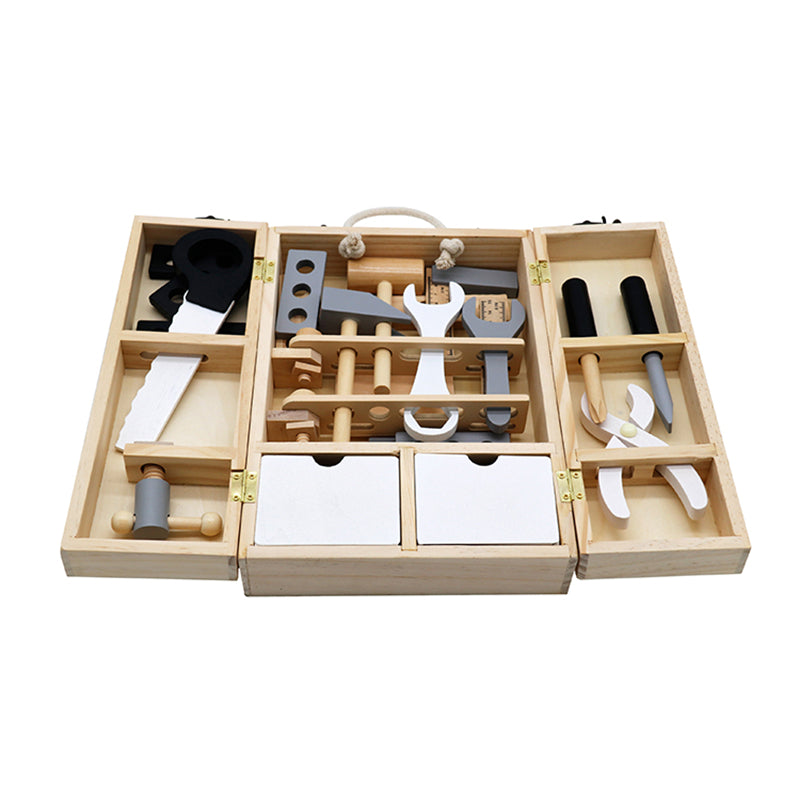מזוודת כלי עבודה מעץ
