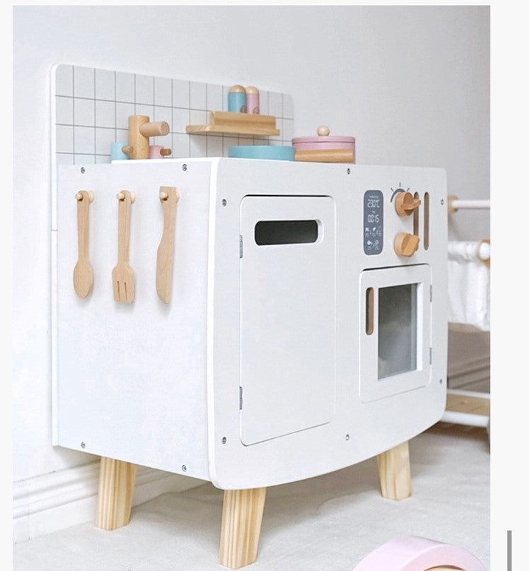 מטבח לילדים דגם מיקונוס מעץ