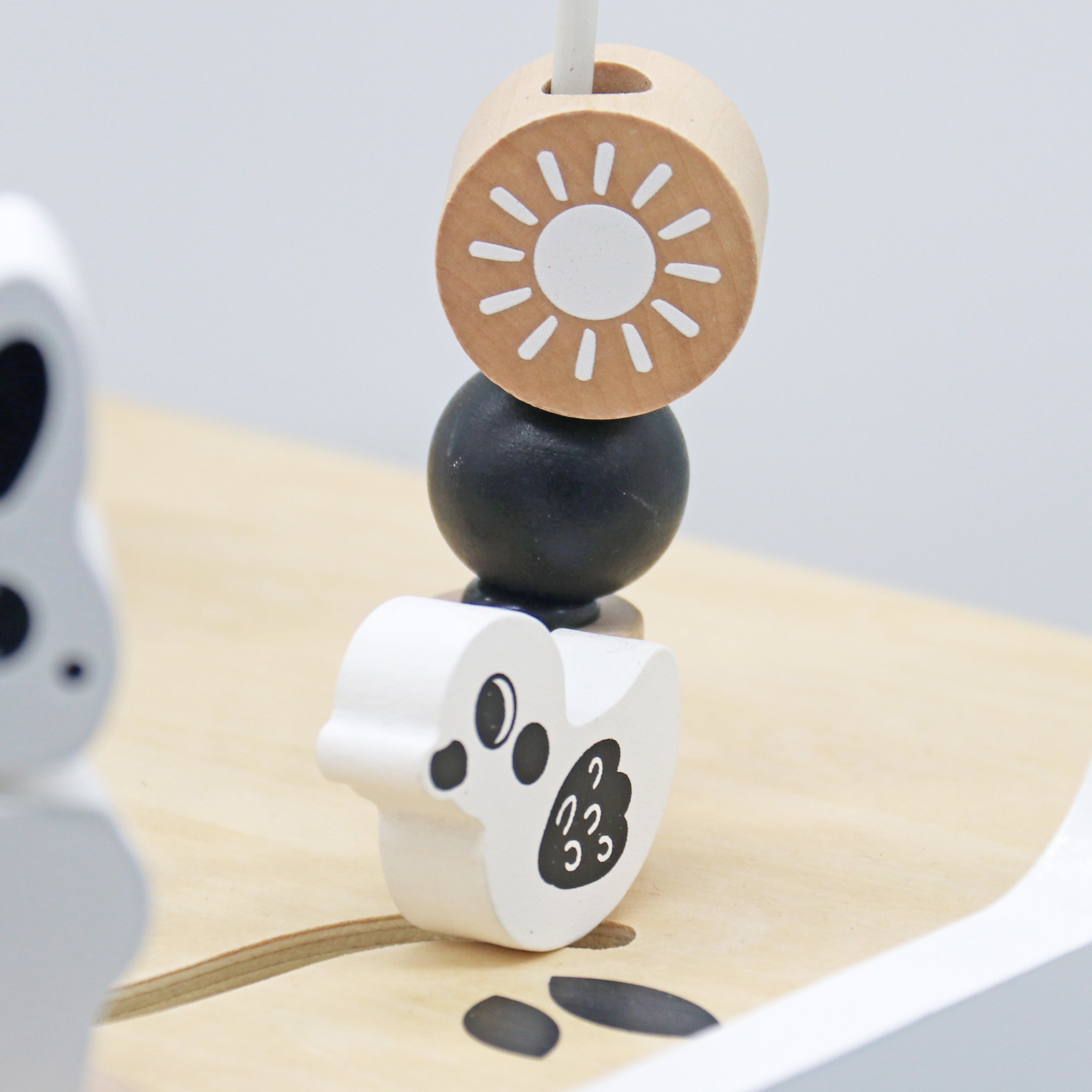 הליכון ושולחן פעילות 2 ב- 1 מעץ