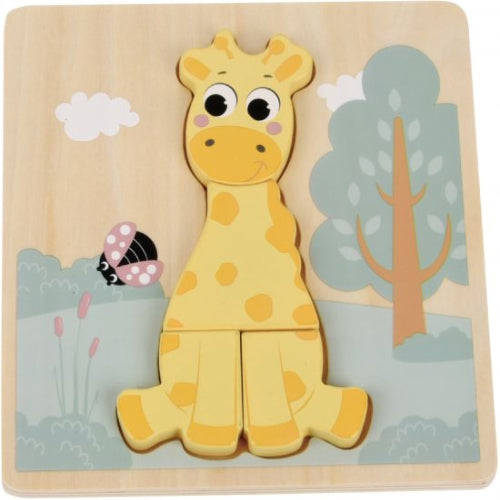 פאזל הרכבה מיני - ג'ירפה