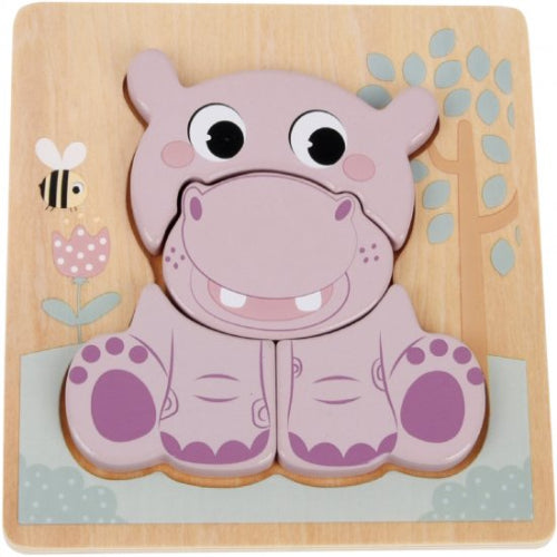 פאזל הרכבה מיני - היפופוטם