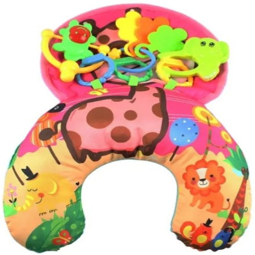 כרית פעילות לתינוק - ג'ירפה