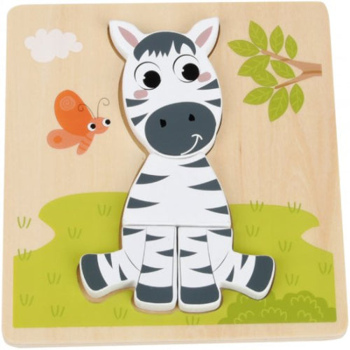 פאזל הרכבה מיני - זברה