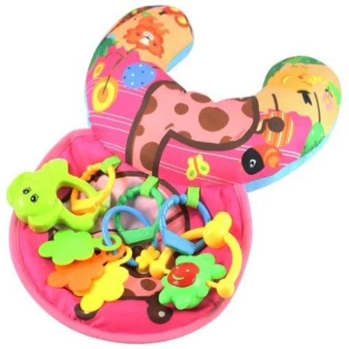 כרית פעילות לתינוק - ג'ירפה