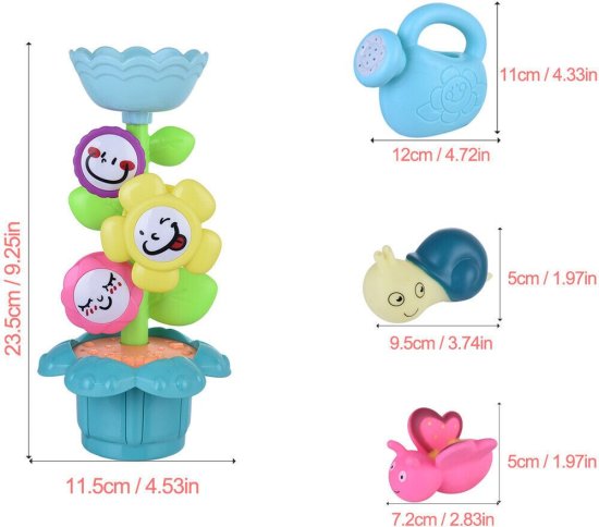 ערכת משחק אמבטיה - שבשבת פרח