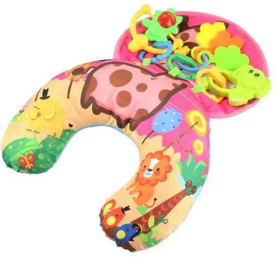 כרית פעילות לתינוק - ג'ירפה