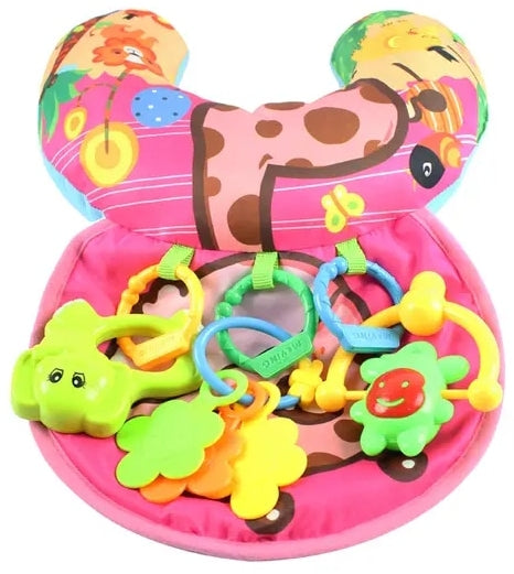 כרית פעילות לתינוק - ג'ירפה