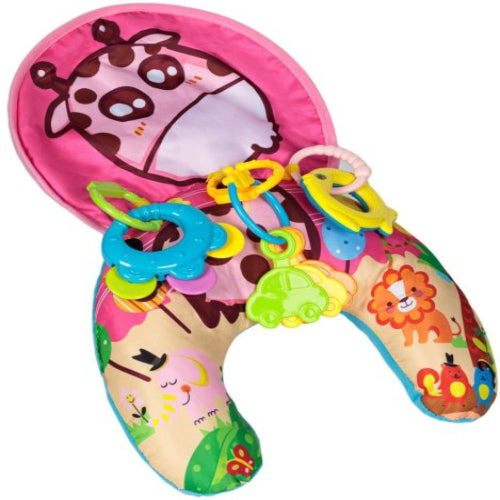 כרית פעילות לתינוק - ג'ירפה