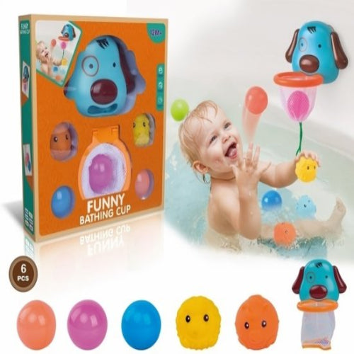 ערכת משחק אמבטיה - קליעה לסל