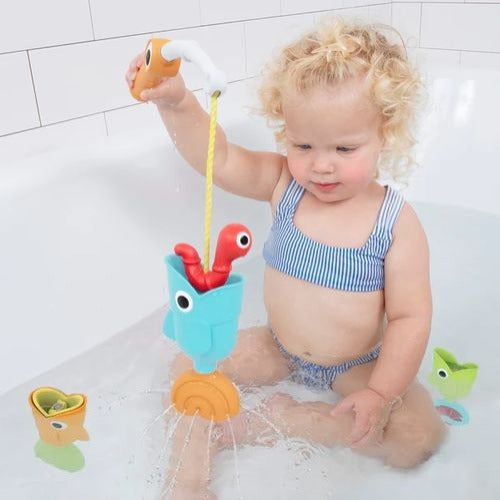 צעצוע אמבט סט דייג עם חכה מגנטית יוקידו