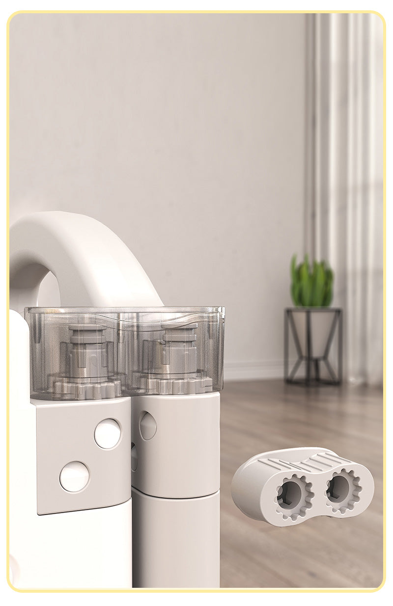 גדר פעילות מתקפלת לילדים ותינוקות מידה XXL בצבע אפור - (207X200 ס"מ) - כולל משטח פעילות תואם למידות הגדר במתנה!