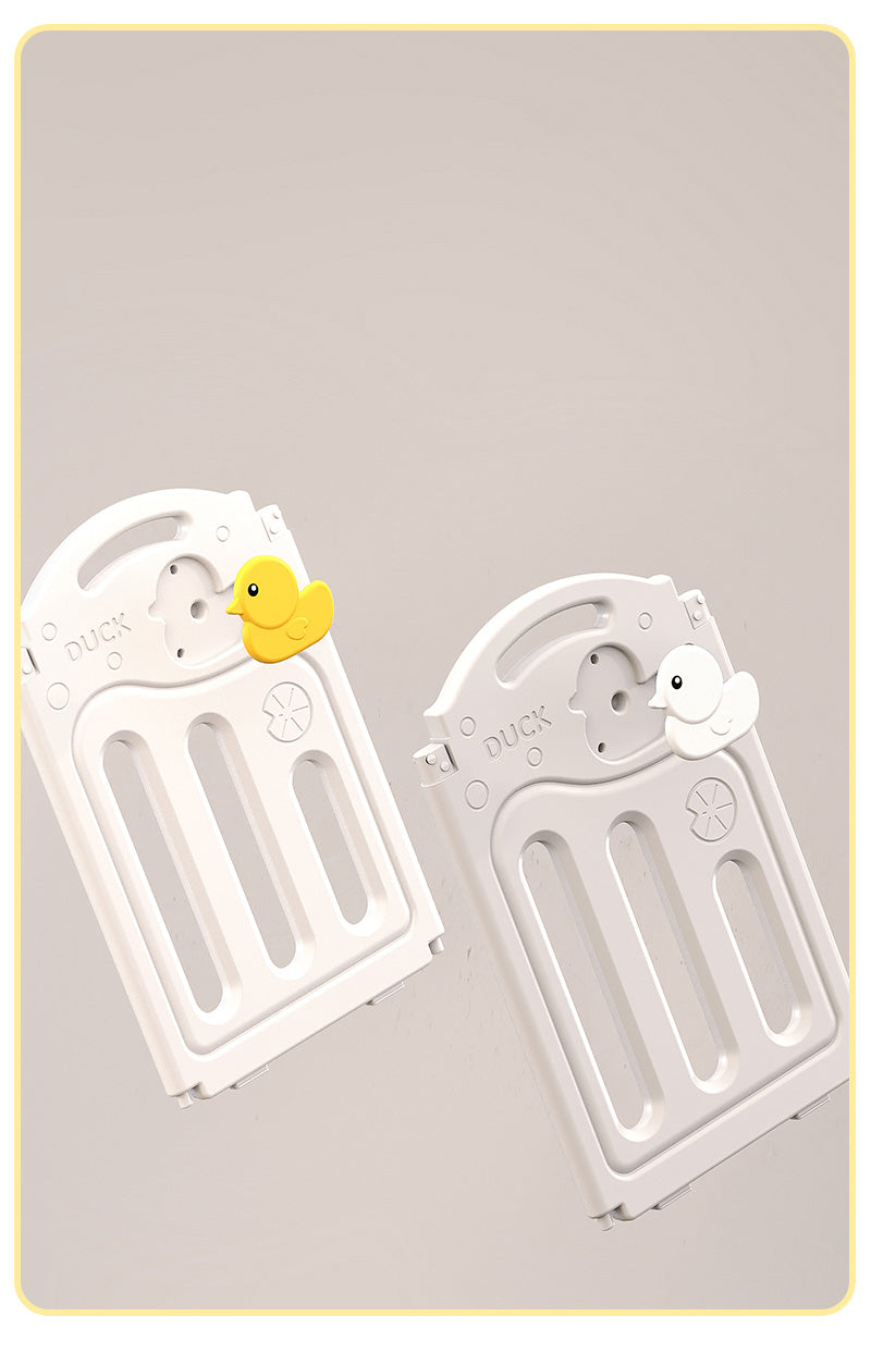 גדר פעילות מתקפלת לילדים ותינוקות מידה XXL בצבע אפור - (207X200 ס"מ) - כולל משטח פעילות תואם למידות הגדר במתנה!