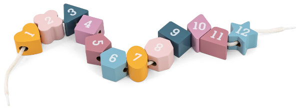 שעון לימודי התאמת צורות מעץ