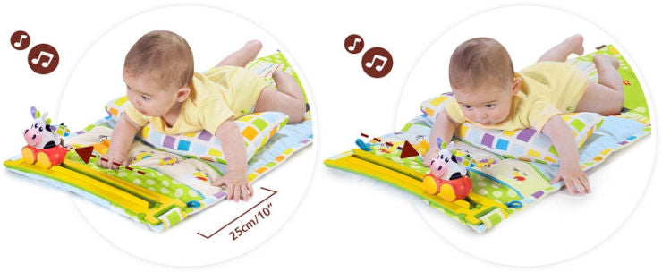 משטח פעילות זמן בטן מתקפל