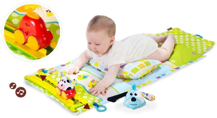 משטח פעילות זמן בטן מתקפל