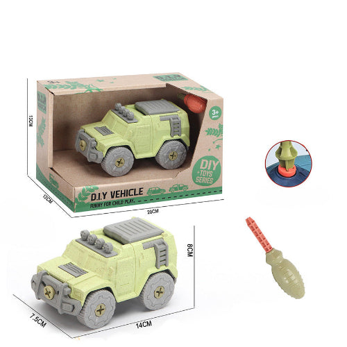 ג׳יפ להרכבה DIY - ירוק