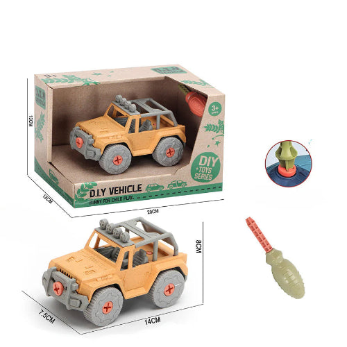 ג׳יפ להרכבה DIY - כתום