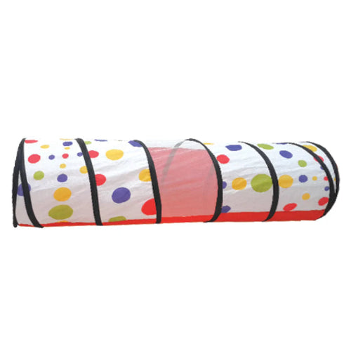 מנהרה לילדים מתקפלת 170 ס"מ בצבע אדום