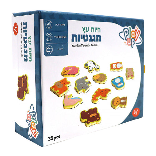 מגנטים חיות מעץ