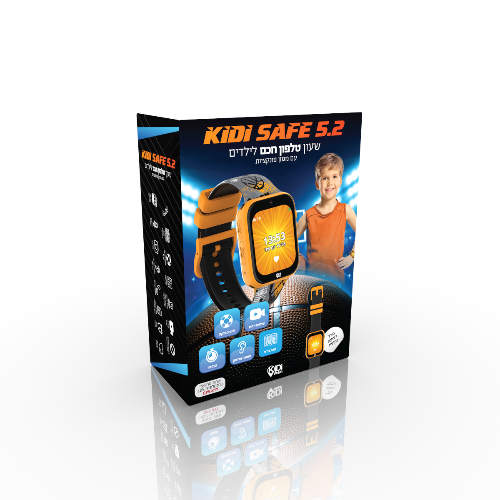 דגם החדש כתום KIDI SAFE 5.2