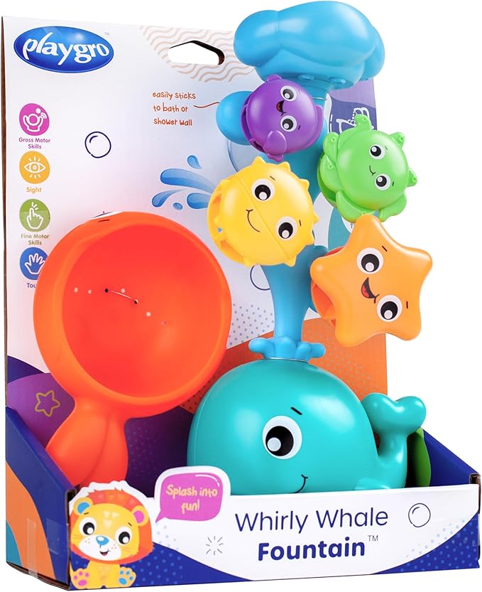 משחק אמבטיה מזרקת לווייתן מערבולת