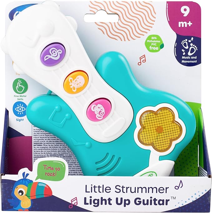 גיטרה עם תאורת סטרימר קטן