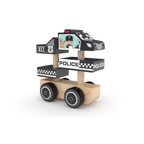 משאית משטרה מכוניות השחלה