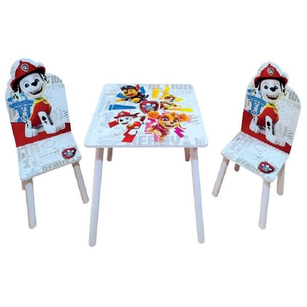 סט שולחן + 2 כסאות לילדים מפרץ ההרפתקאות