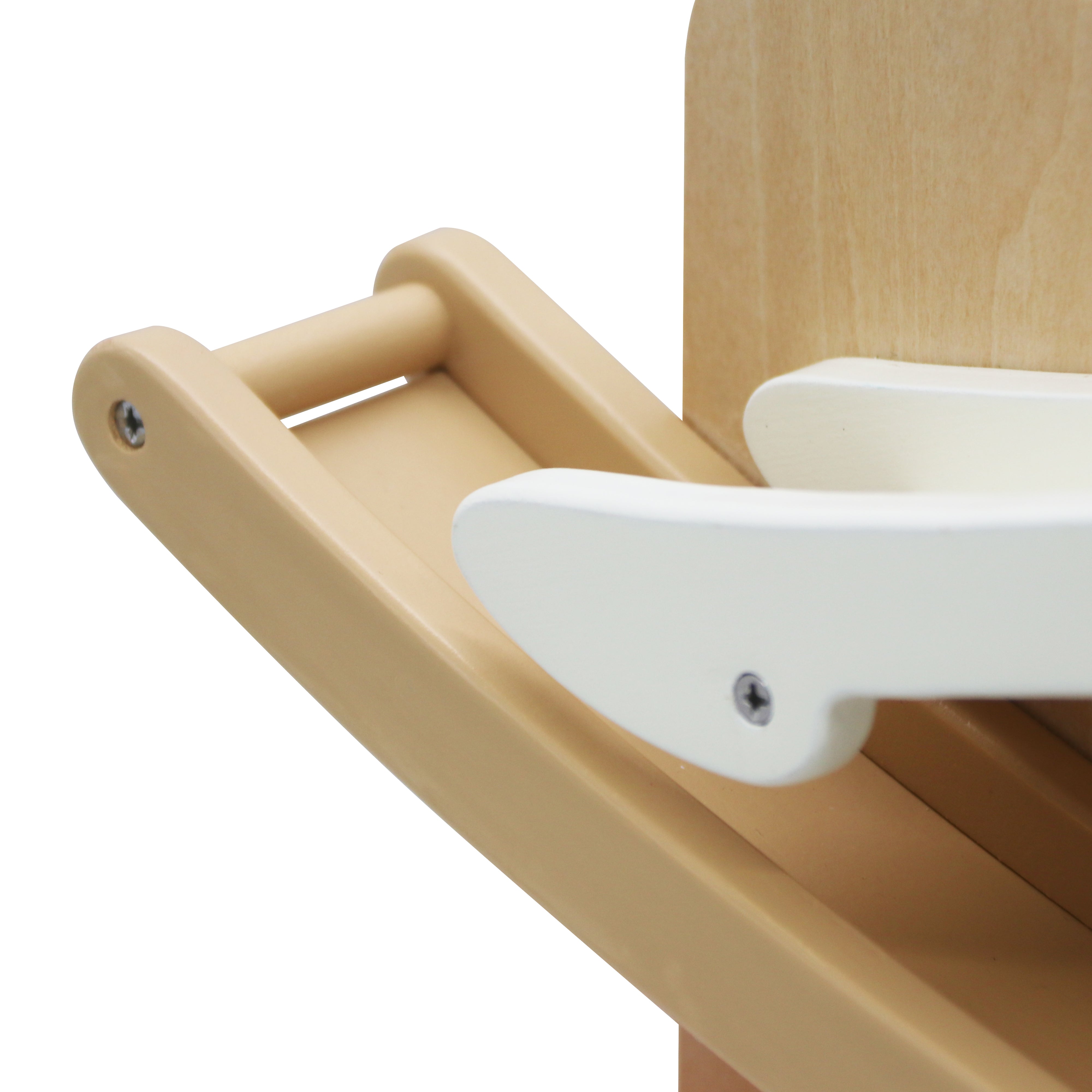 מגלשת מכוניות כולל 5 מכוניות מעץ