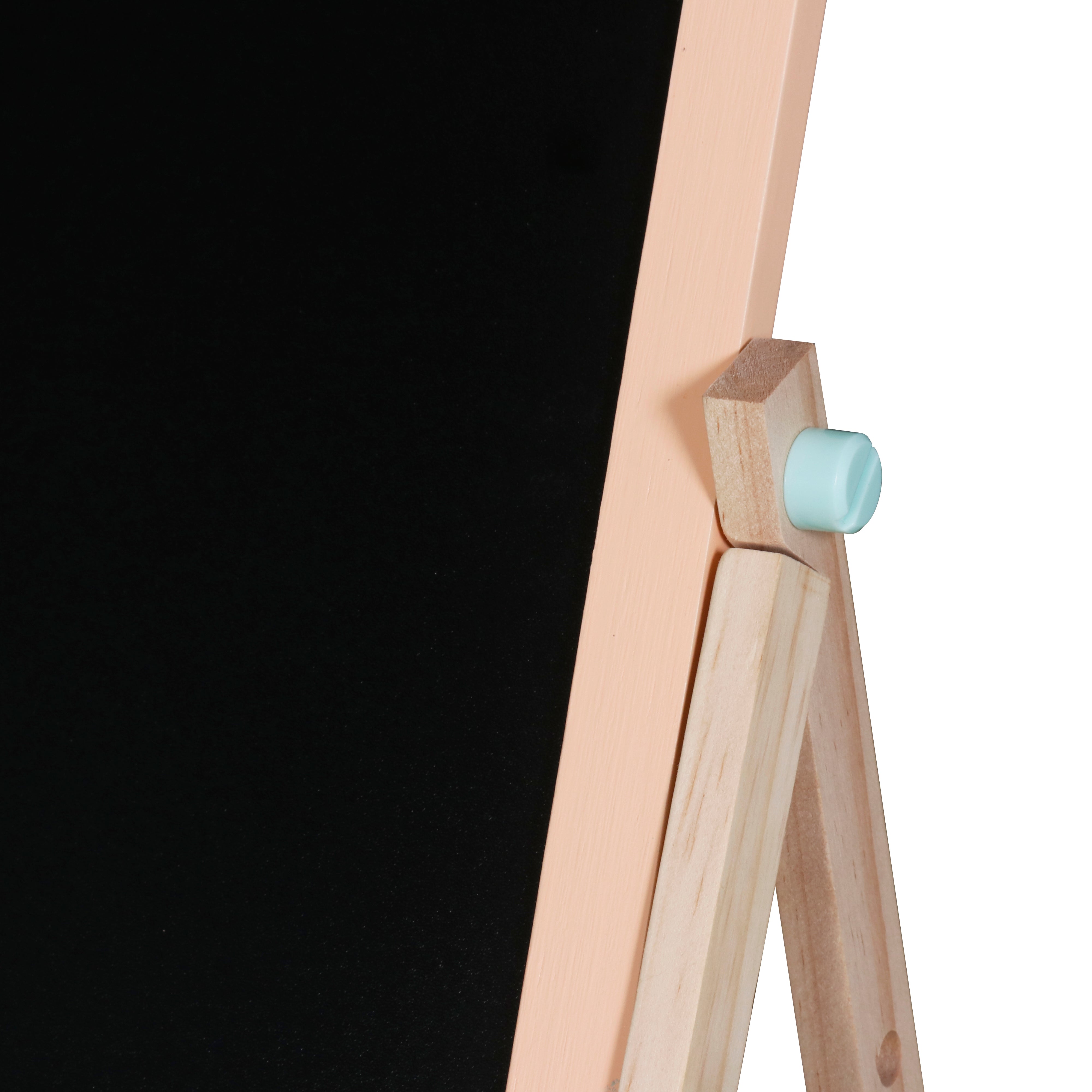 לוח ציור קטן 2 ב- 1 מעץ