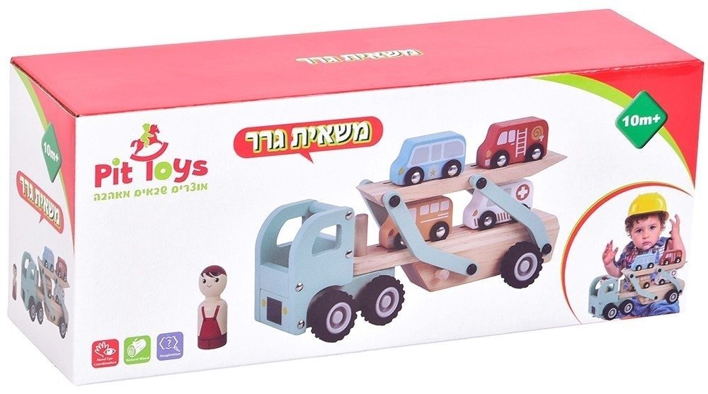 משאית גרר מעץ