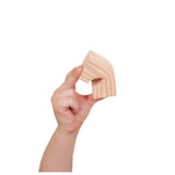 80 קוביות רכות דמוי עץ